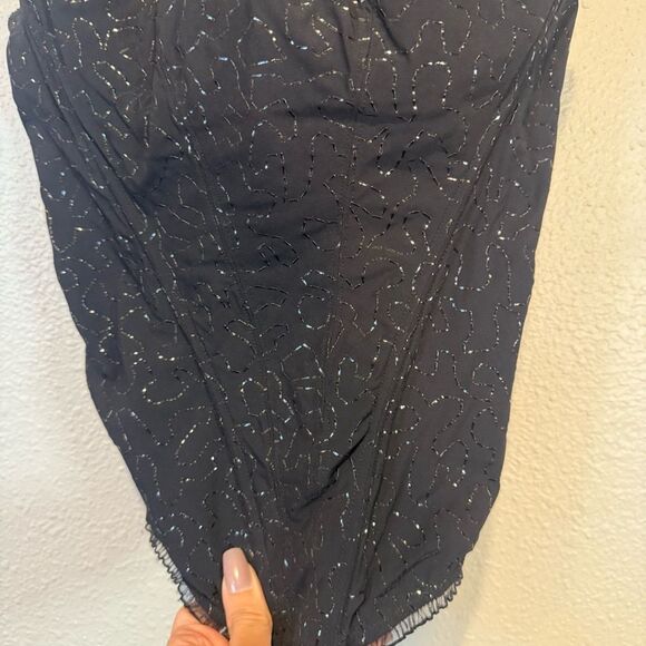 Felina Lingerie Black Glittery Bustier Tank Top 36B - Picture 2 of 7